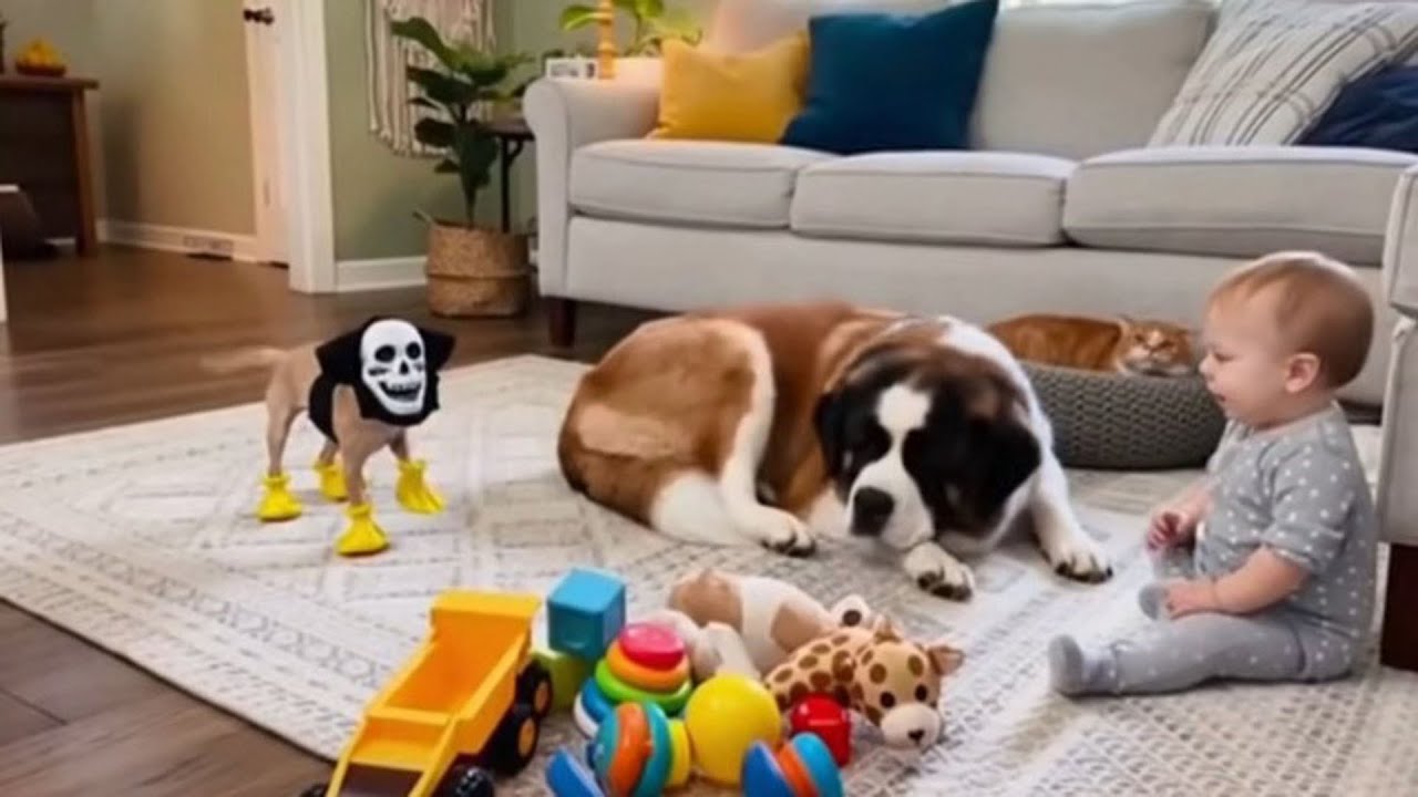 Crazy Dog Small Chihuahua Dogs vs Big Dogs— Hilarious Reactions!