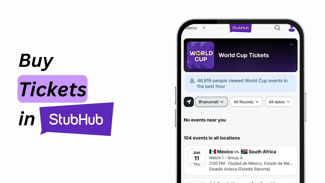 Как купить билеты на StubHub (2026) | Пошаговое руководство
