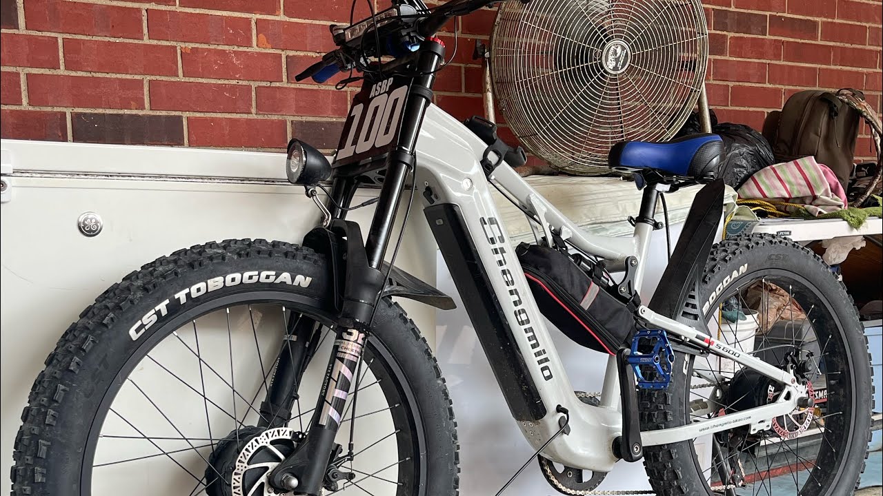Super Early Morning E Biking With The #SHENGMILOS600 #COFANSONTIFGALOP #NORTHROCKDIYEBIKE #DUALMOTOR