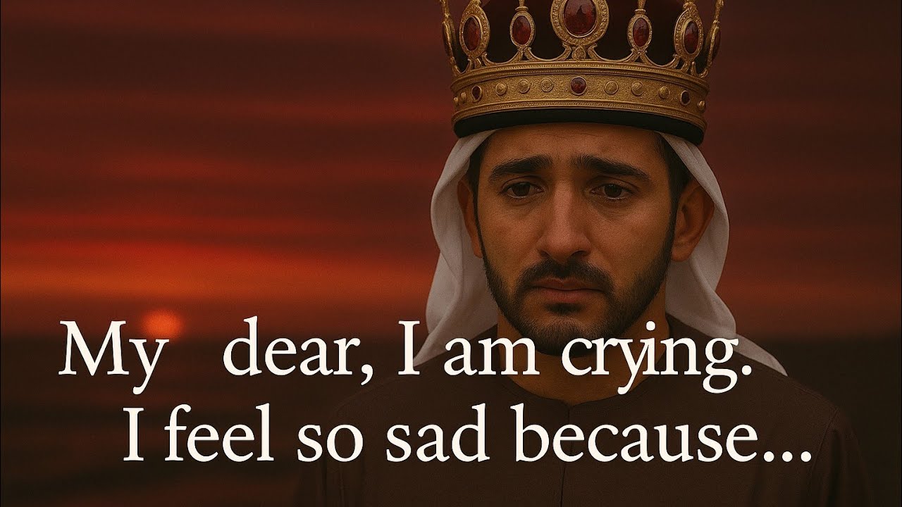 My Dear I Am crying I feel so sad because...| fazza poems | sad poems| viral poems | fazza prince du