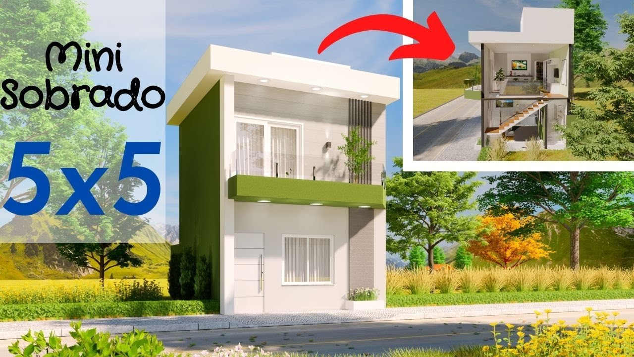 MINI SOBRADO 5x5 | Muito confortável!!!