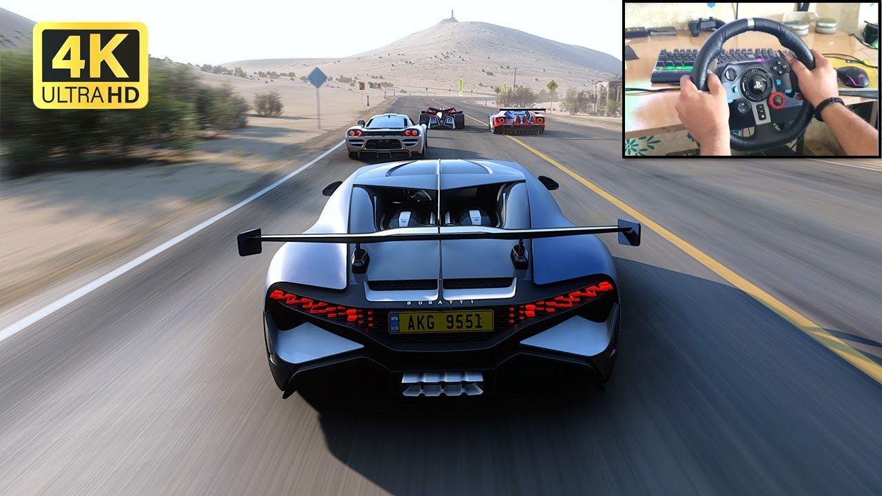 BUGATTI DIVO vs SUPERCARS: The Ultimate Race! 🏁 Forza Horizon 5 (Logitech G29)