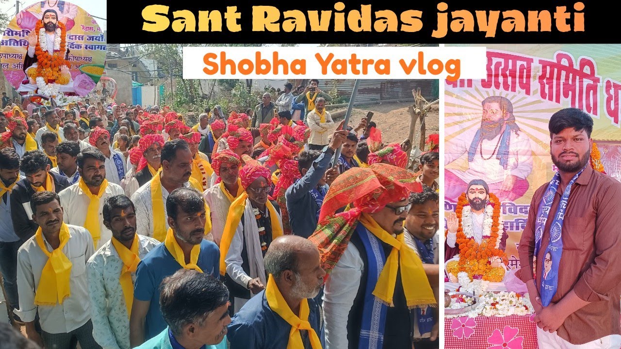 Ravidaas jaynti Dhamarra !! Shobha Yatra vlog💛