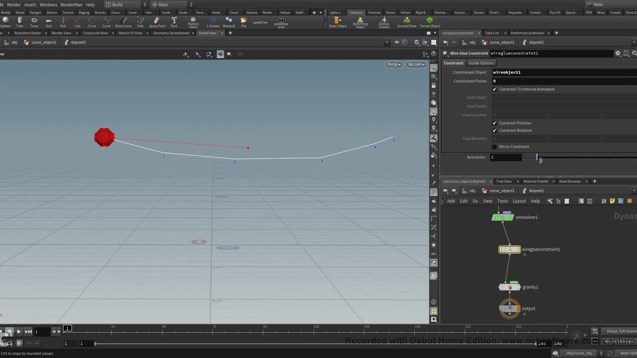 Houdini 18 basic wire objects
