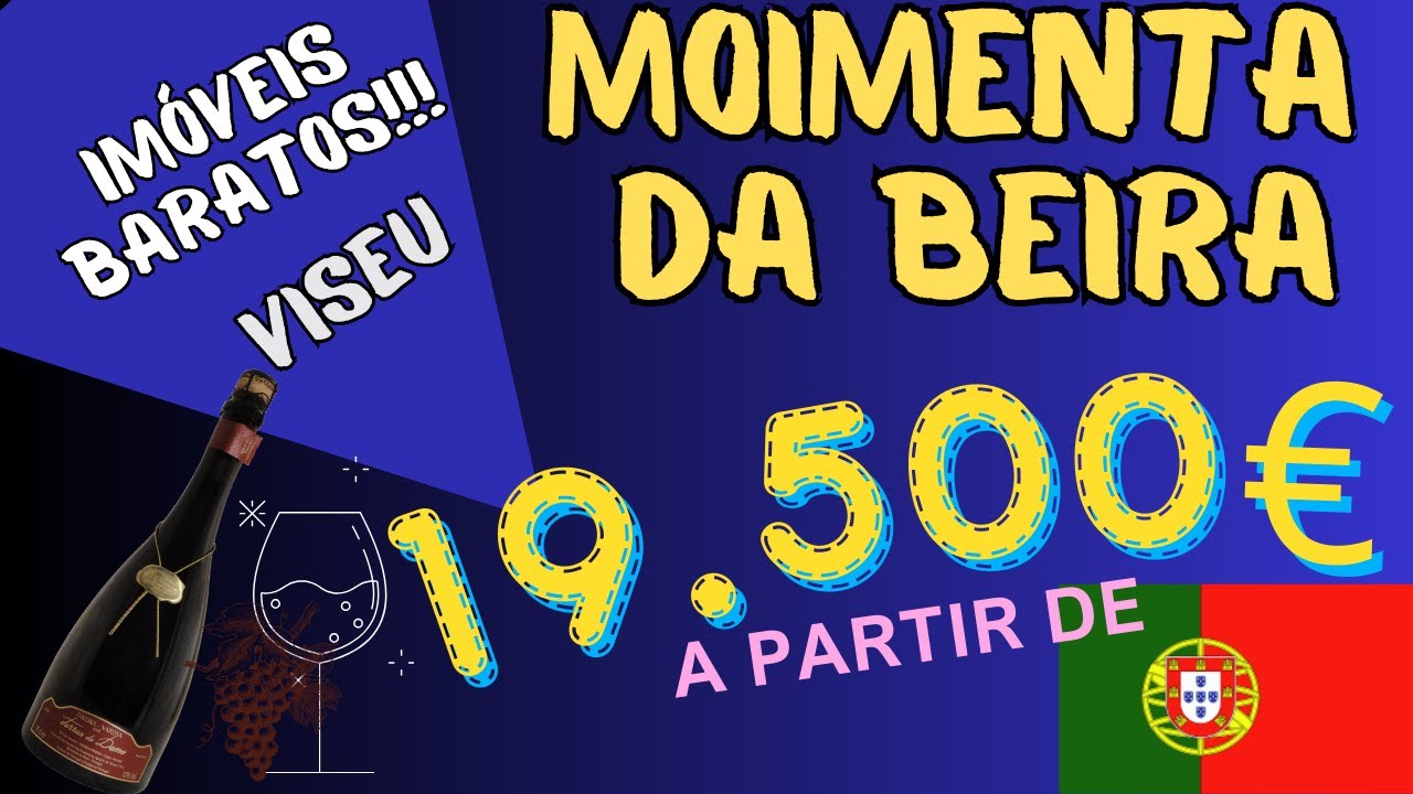 IMÓVEIS BARATOS EM PORTUGAL A PARTIR DE 19.500€ !!! CONHEÇA 