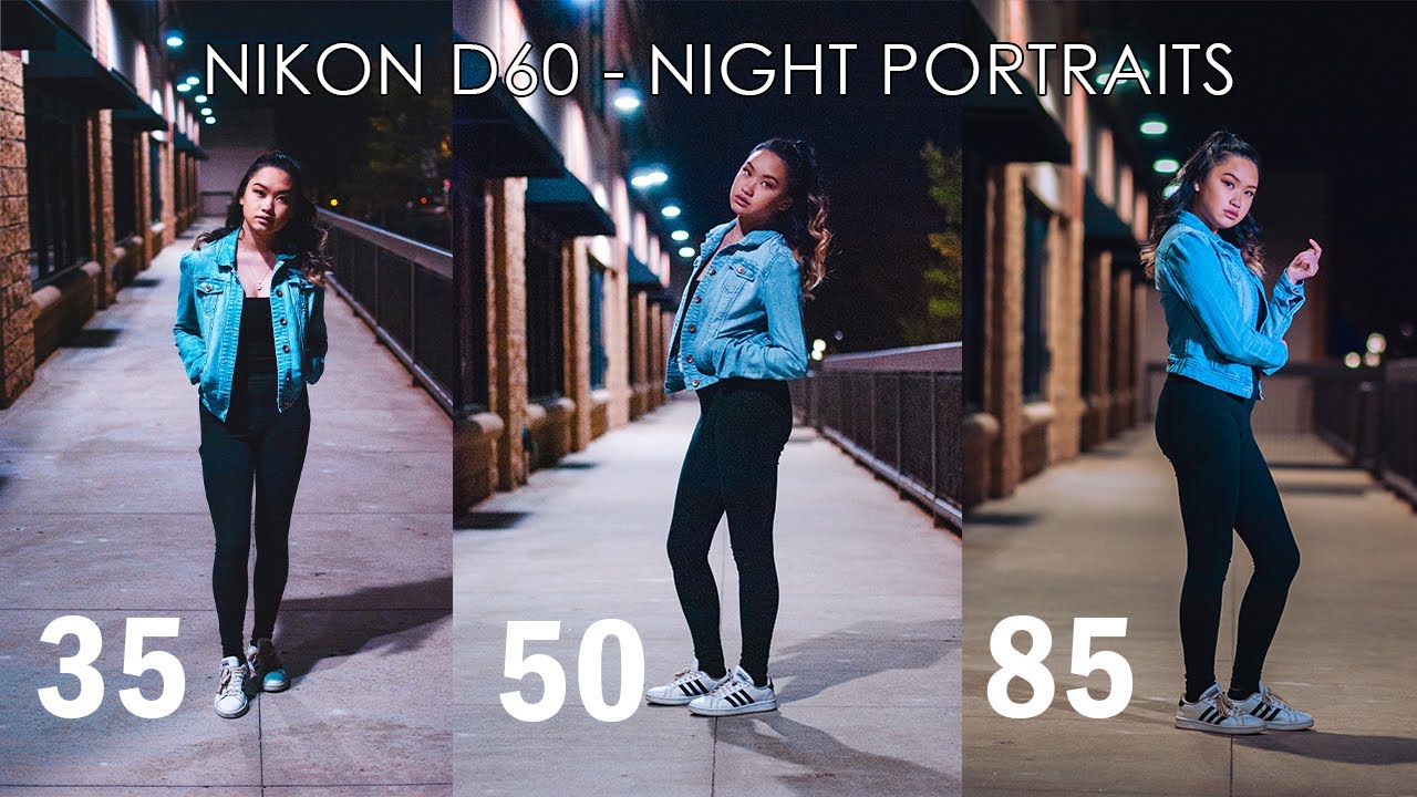 Nikon D60 - Night Portrait Photography