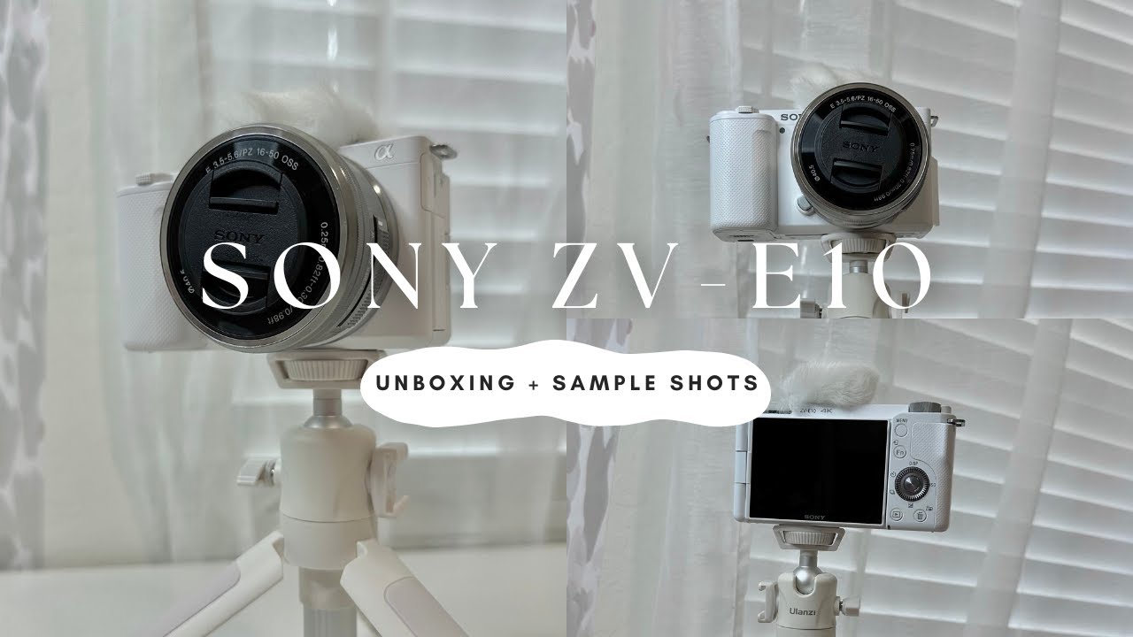 budget vlogging camera | Sony ZV-E10 unboxing + sample shots