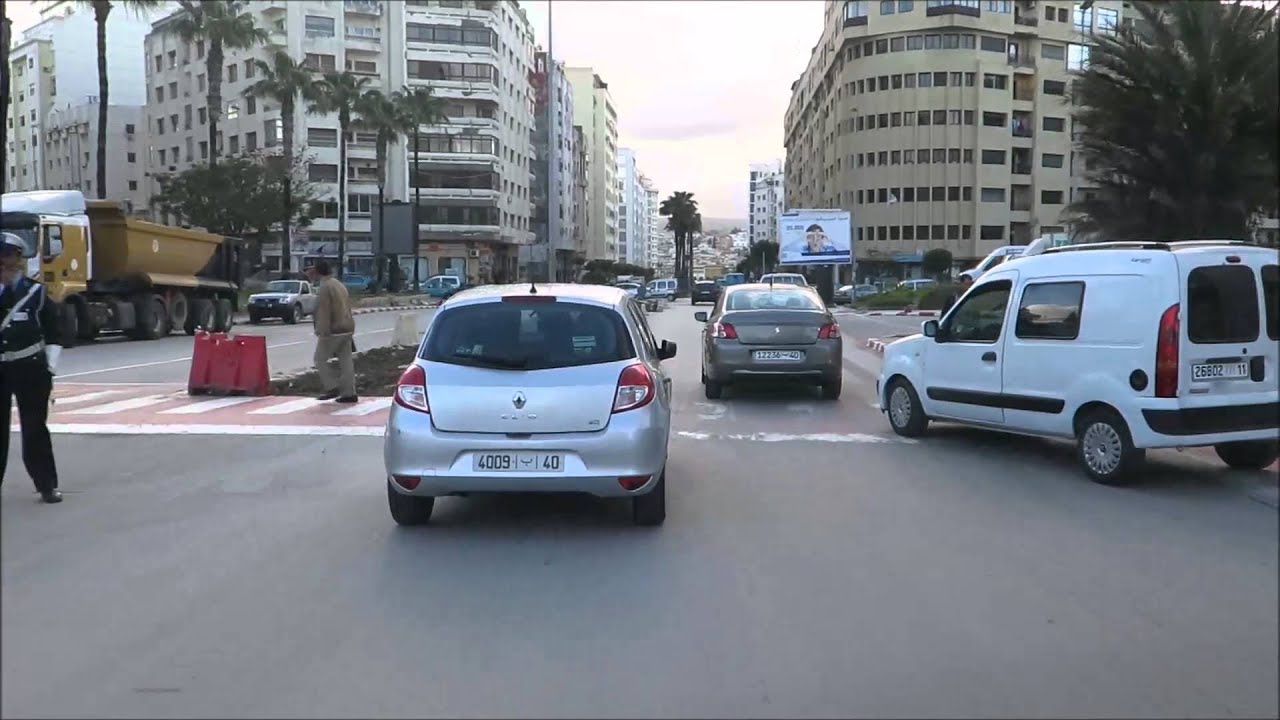 إعادة تهيئة شارع مولاي يوسف طنجة 05-04-2016 morocco tangier
