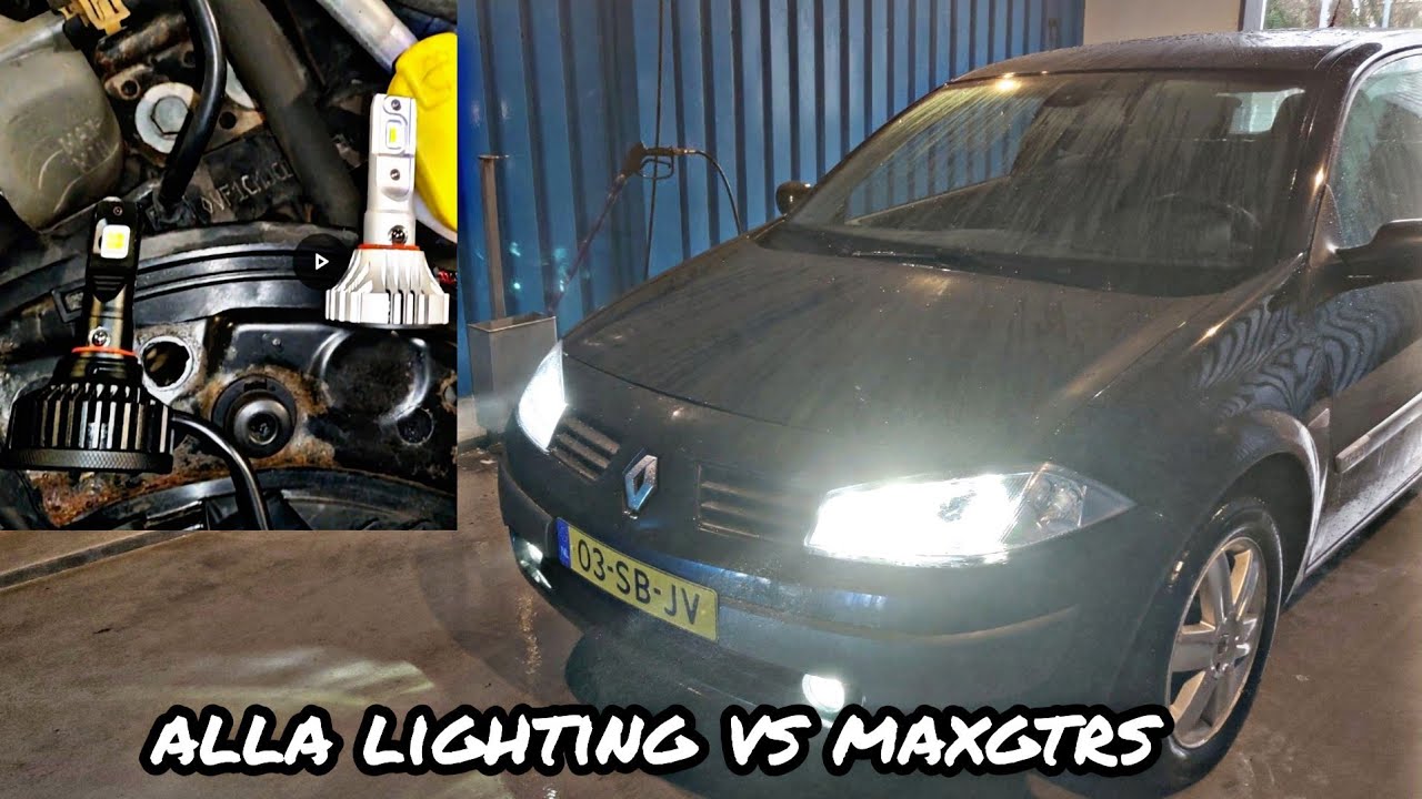 Renault Mégane 2 - Led Bulb comparison 