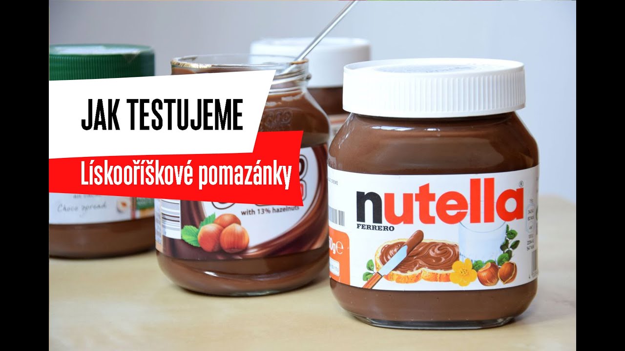 dTest: Jak testujeme lískooříškové pomazánky