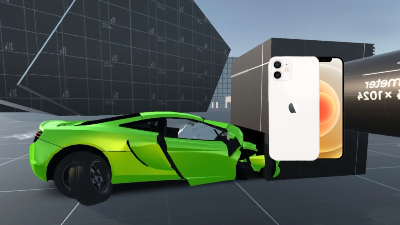 DriveCSX: Car Crash Simulator gameplay on iPhone 12