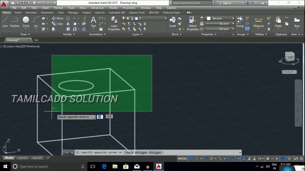 AutoCAD Function Keys F1 to F12  - Tamil