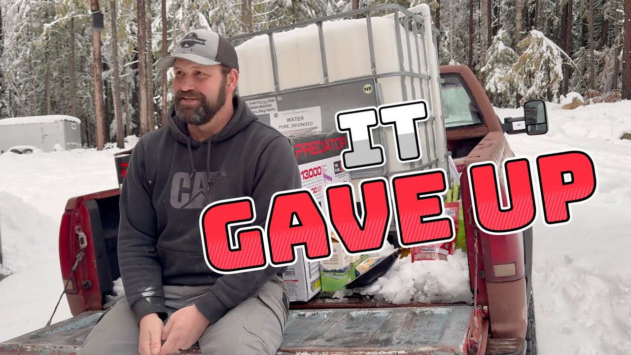 Our Generator died during a snow storm