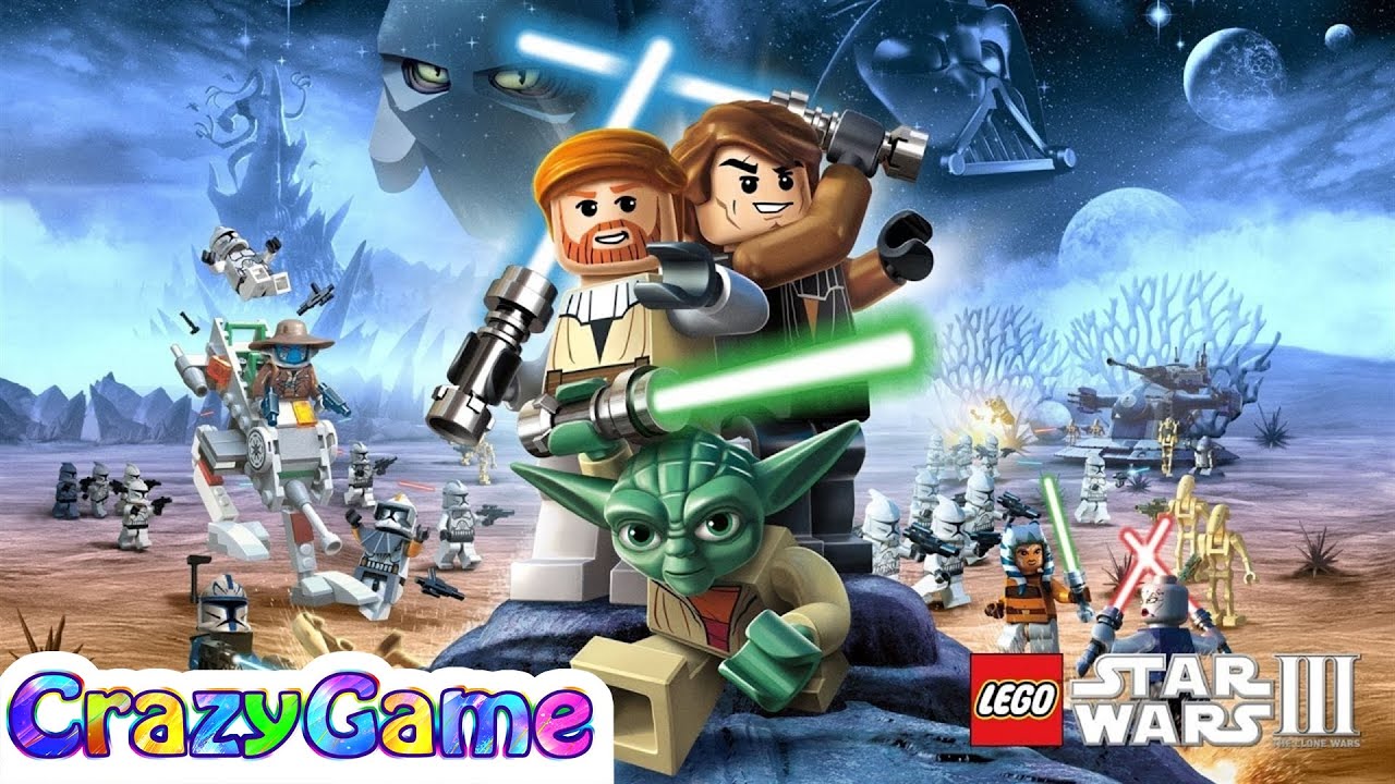 #Lego Star Wars 3 The Clone Wars Full Game Movie - Lego Movie Cartoon for Children