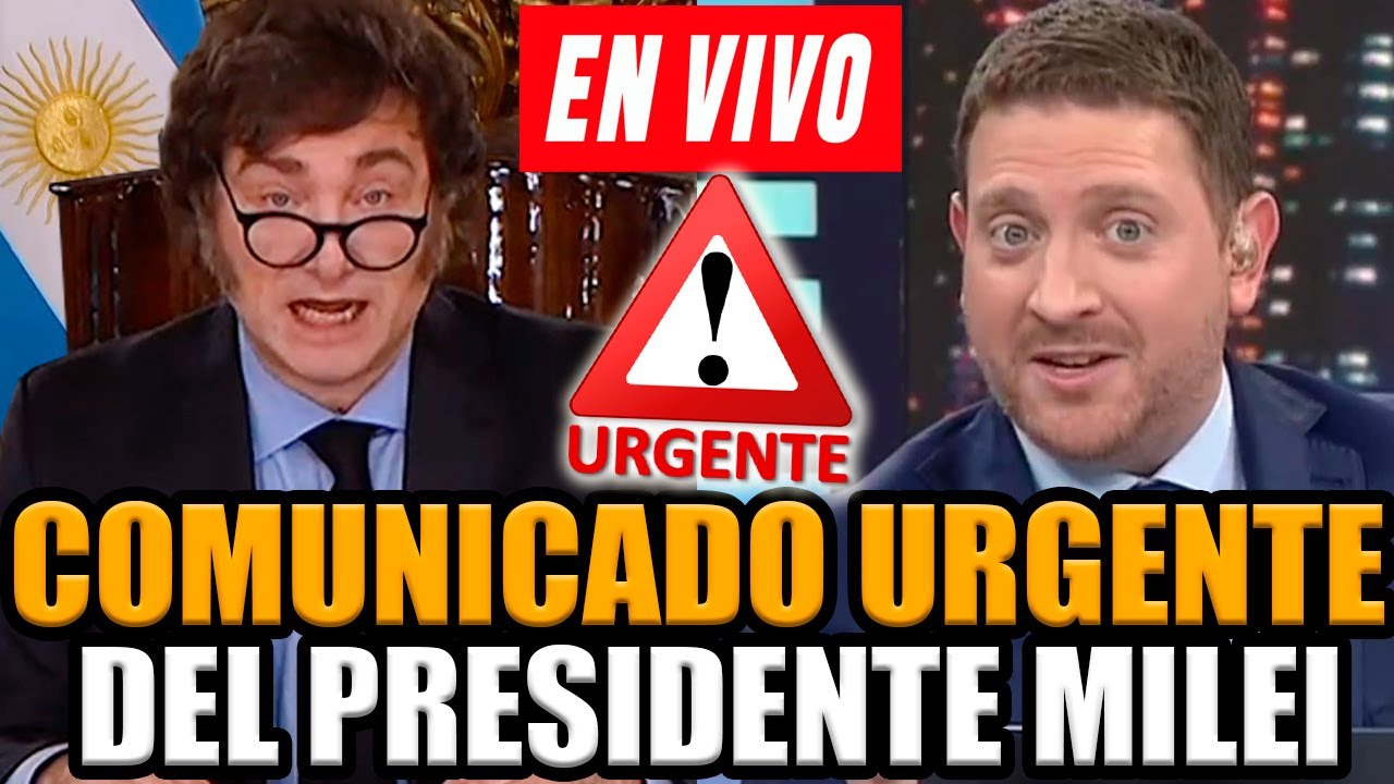 🔴URGENTE COMUNICADO DE MILEI QUE HACE TEMBLAR ARGENTINA ¡MEGA BOMBA! | FRAN FIJAP