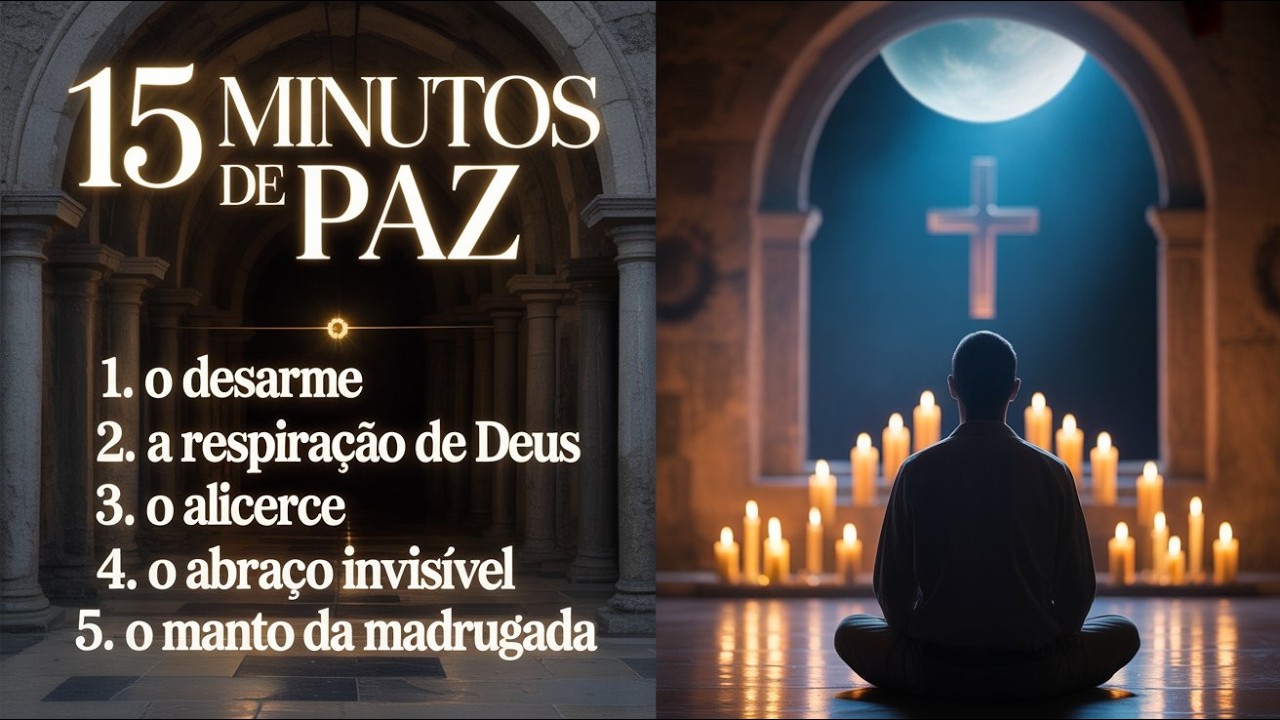 Acalme a sua mente cansada: 15 Minutos de Paz com Deus para Dormir 🎷✨