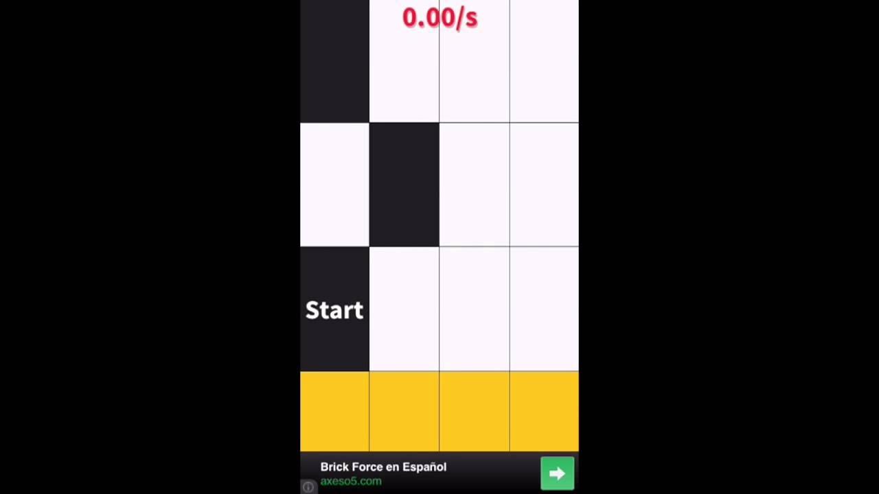PIANO TILES: Don't Tap the White Tile - Gameplay Part 1 (iPhone, iPad, iOS, Android Game)