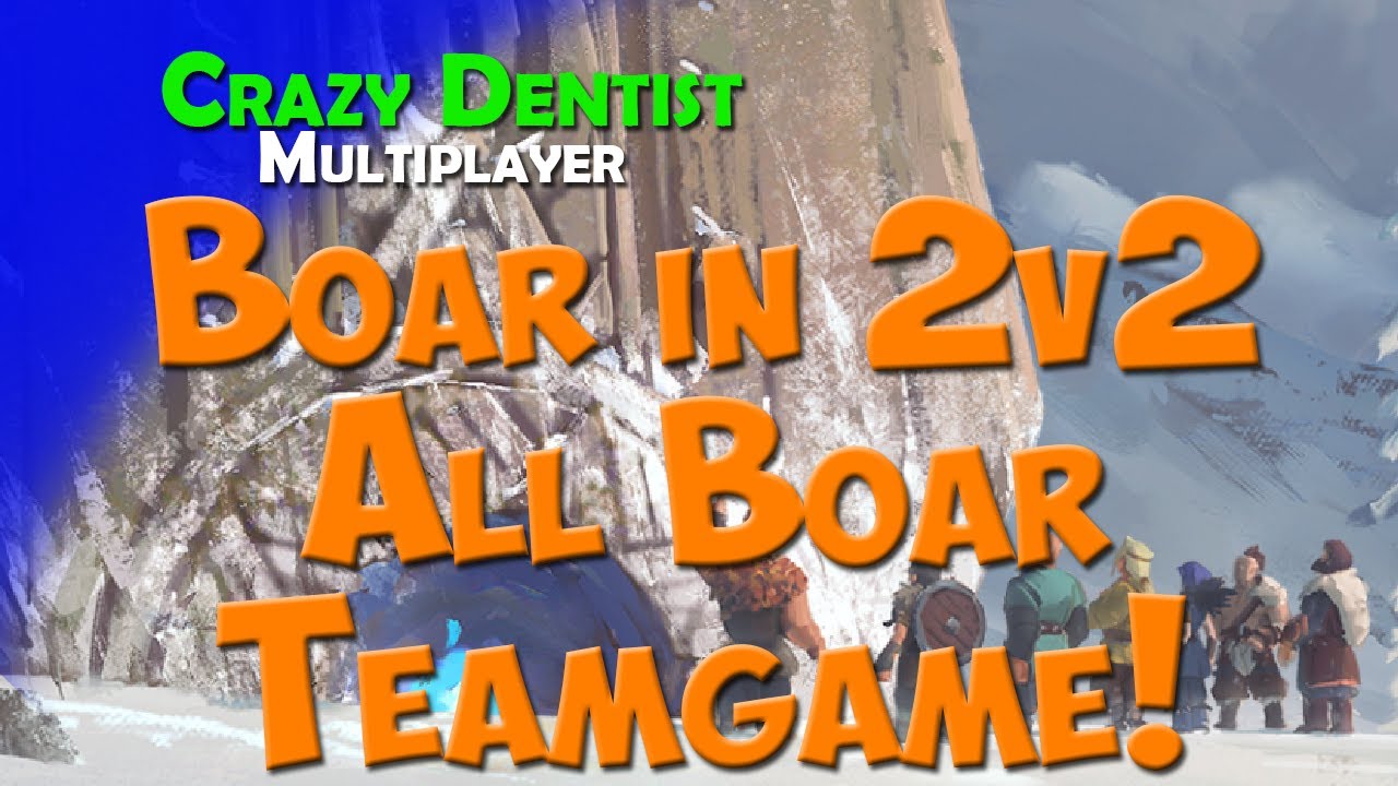 Northgard Boar clan in 2v2 | All Boar Teamgame!