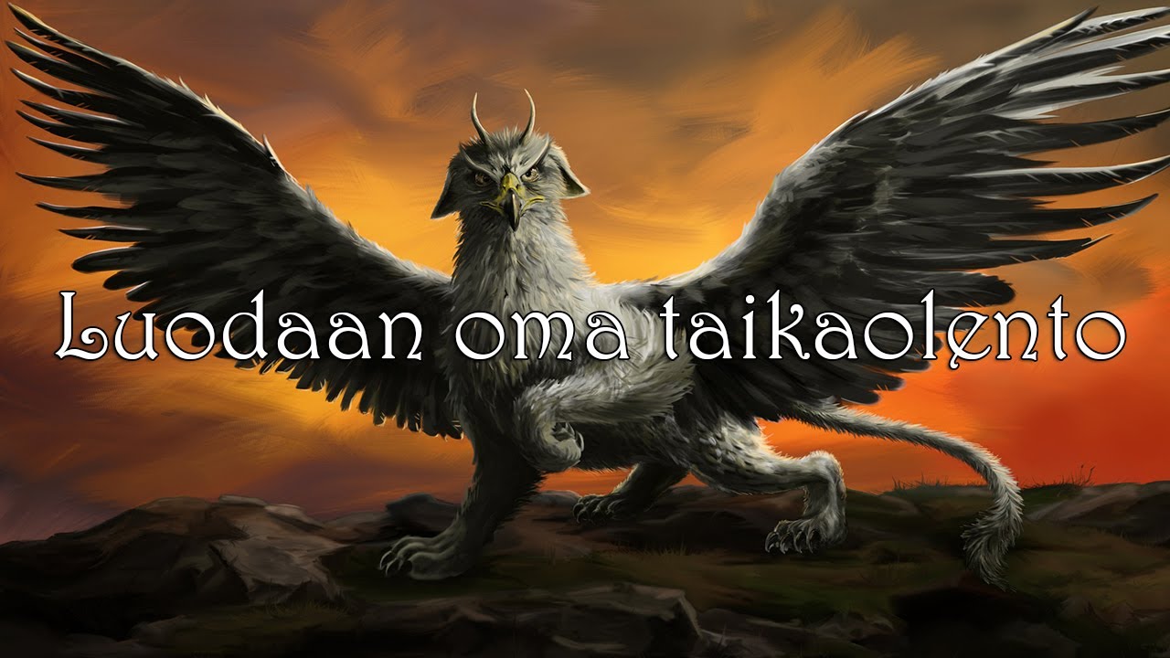 🌠 Lapsille - Luodaan oma taikaolento