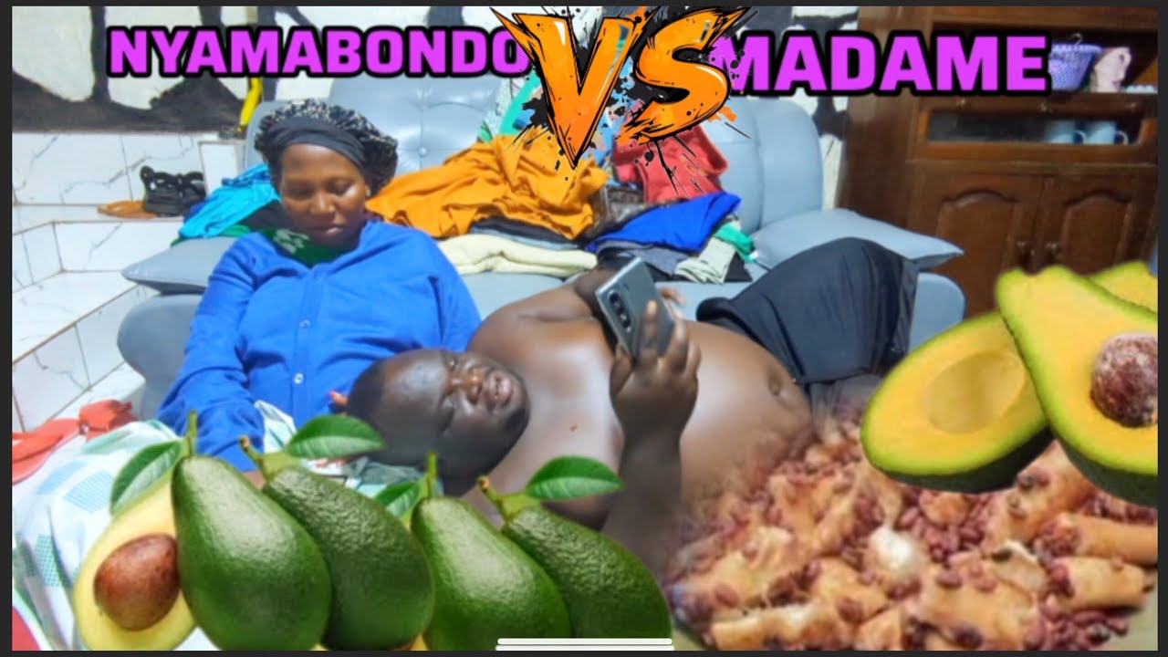 NYAMABONDO n'umugore Imyumbati NTAVOKA  Babimereye nabi mbega umugabo UKUNDA KURYA😜😜