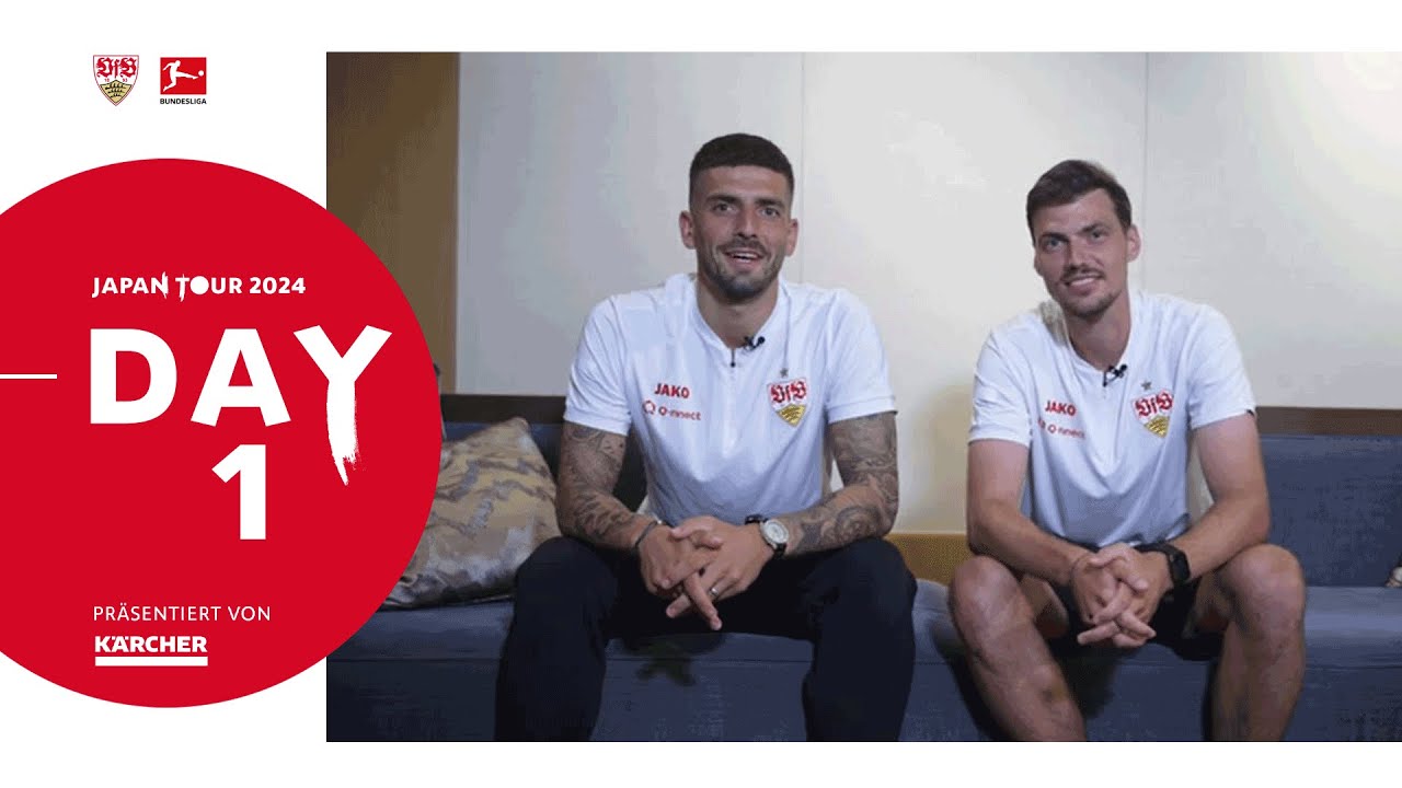 Die VfB Japan Tour 2024 News - Day One!