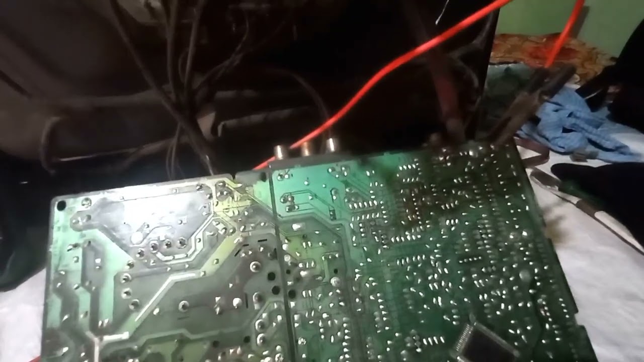21inch Samsung crt tv machine var band rahene Karan Power supply &vertical problem repair 