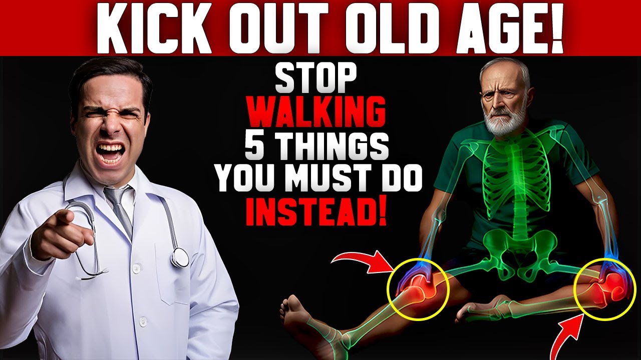 Over 60! STOP WALKING These 5 Exercises Are Batter &mdash; Japanese Surgeon Approved | Senior Power
