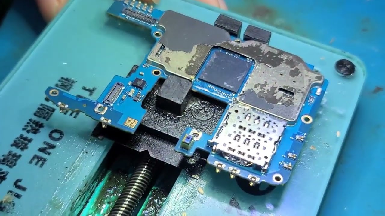 Samsung A54 5g camera fail problem CPU reballing fix 