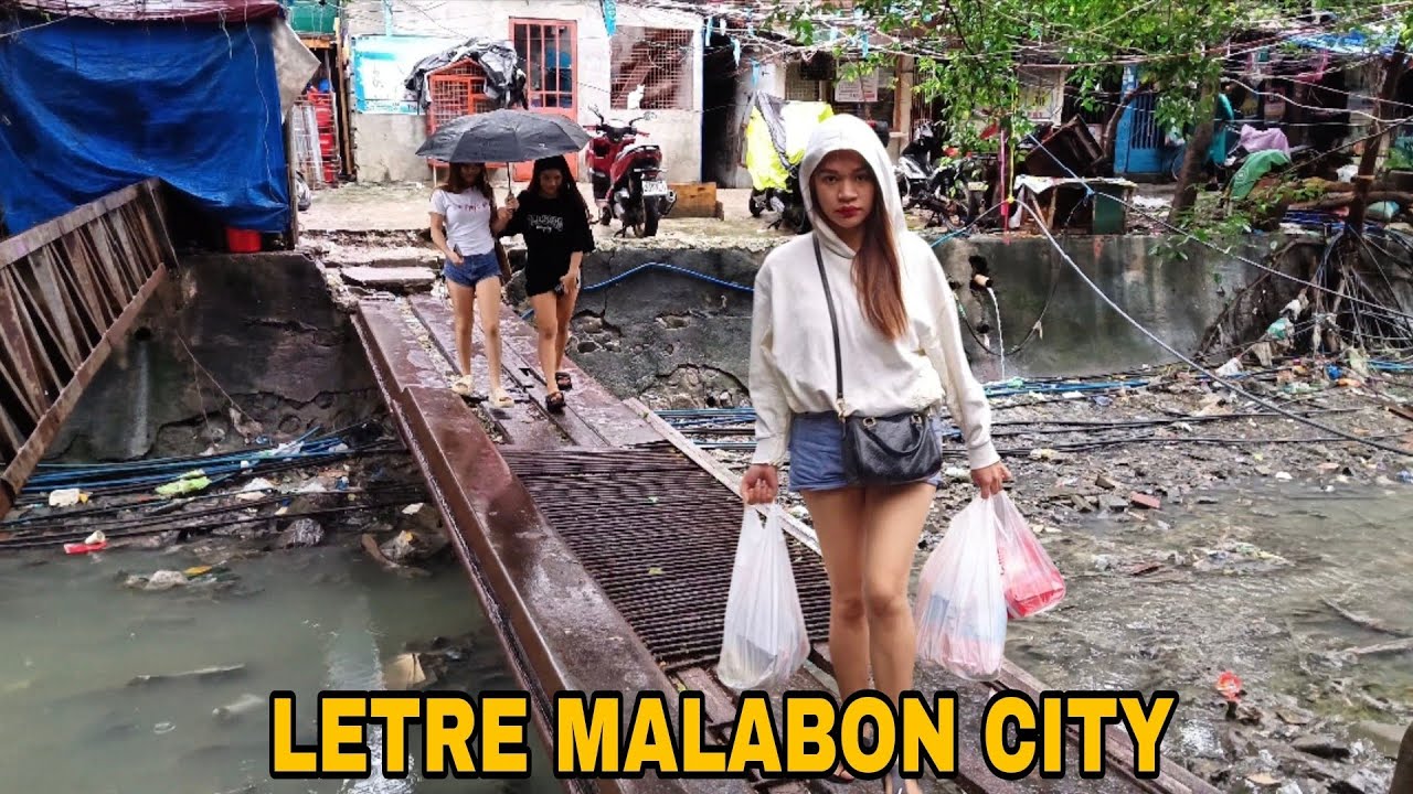 IS IT DANGEROUS TO LETRE MALABON? | SLUM SCENES WALK TOUR | PHILIPPINES🇵🇭