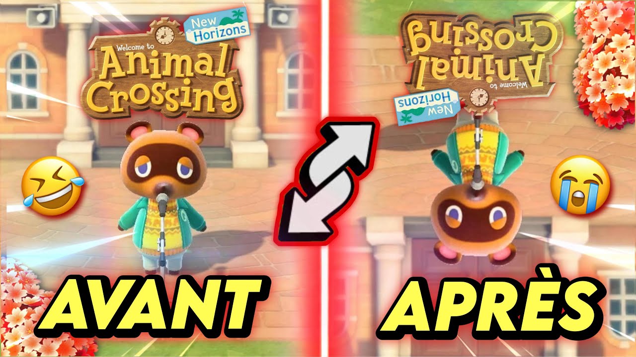 JE JOUE À ANIMAL CROSSING À L’ENVERS et c’est IMPOSSIBLE 🥲🔄