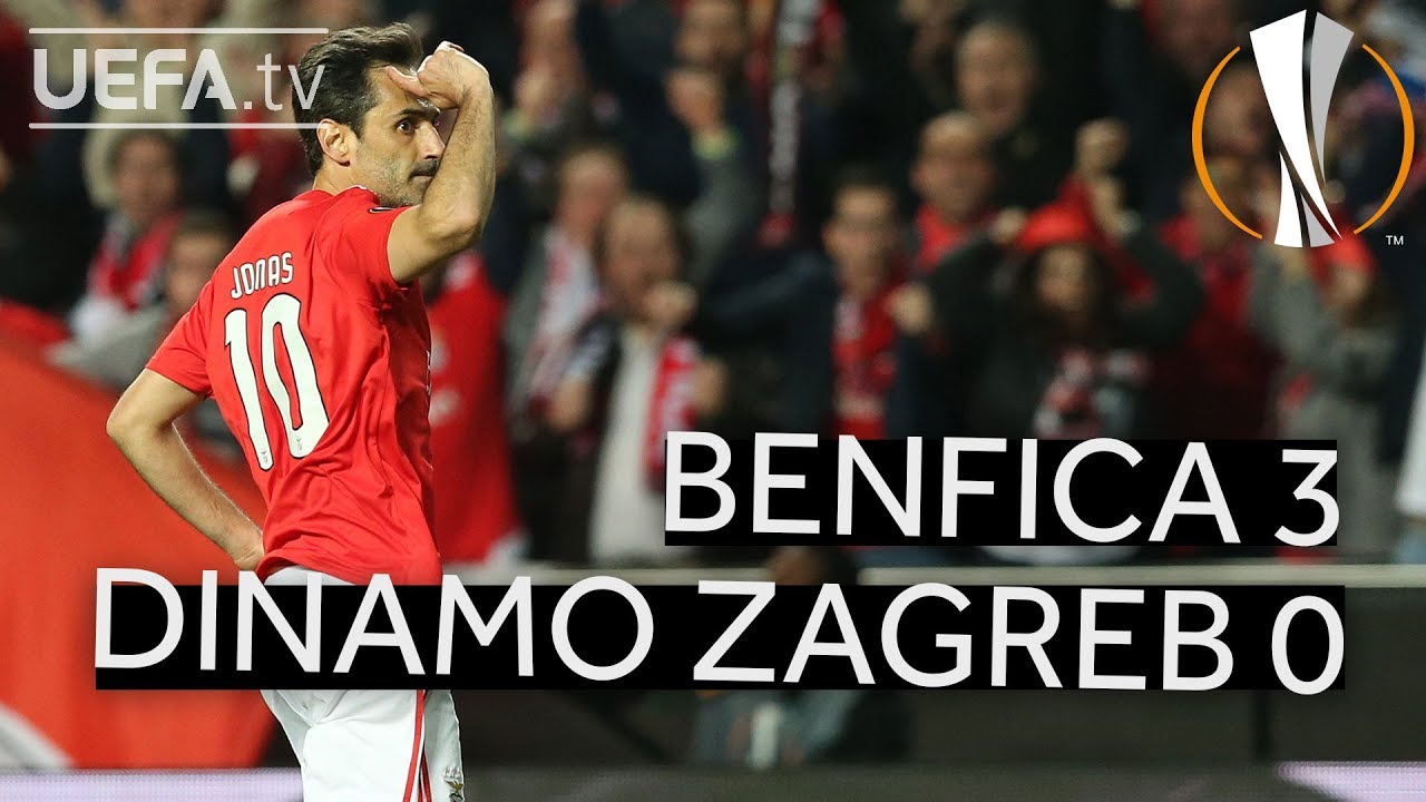 BENFICA 3-0 DINAMO ZAGREB #UEL HIGHLIGHTS