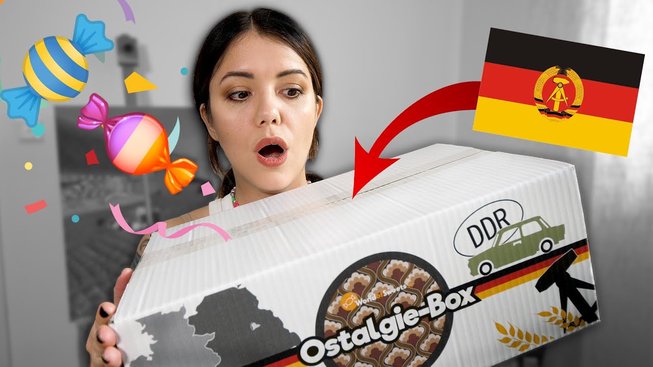 Ich teste eine DDR Süßigkeiten Mystery Box!