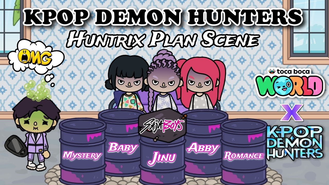 Kpop Demon Hunters *сцена с планом Хантрикс* для Saja Boys! 🎬✨ Toca Life World x Kpop Demon Hunte...