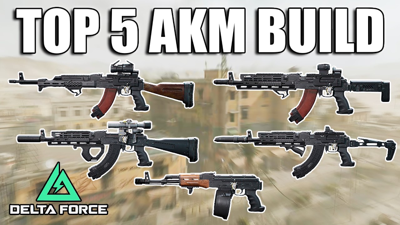 Delta Force: THE 5 BEST AKM SETUP IN SEASON 8