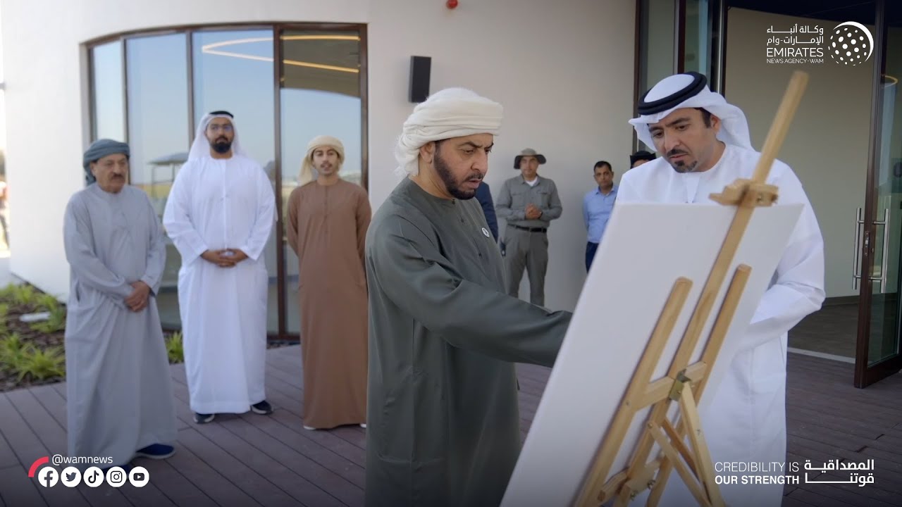 حمدان بن زايد يفتتح مشروعي 
