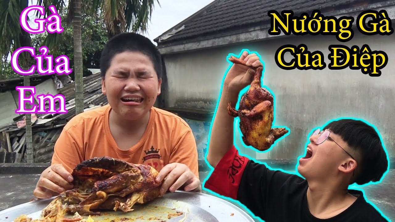 Thịt Con Gà Tre Cảnh Mới Mua Của Điệp Lợn || HGN Vlogs