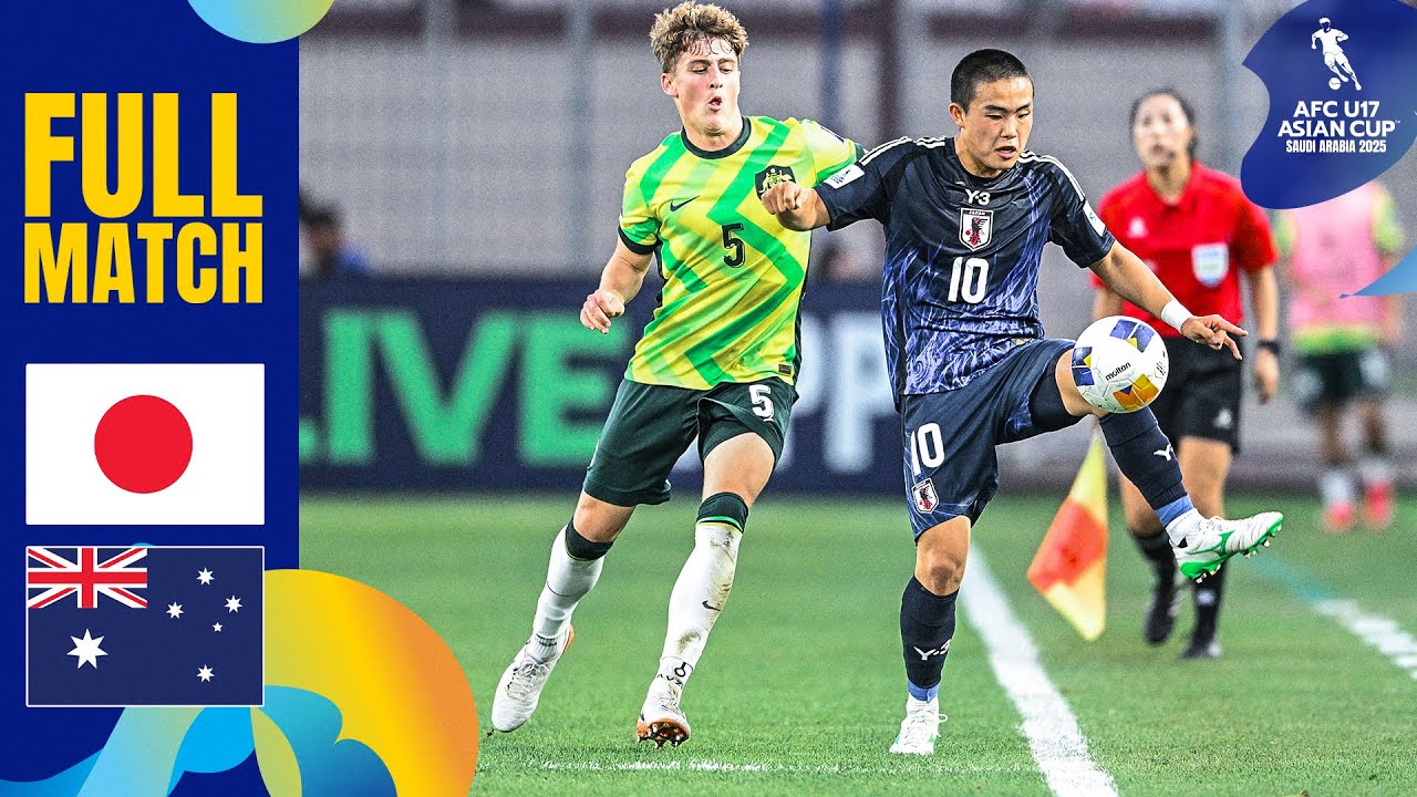 Japan vs. Australia | Full Match | AFC U17 Asian Cup™ Saudi Arabia 2025
