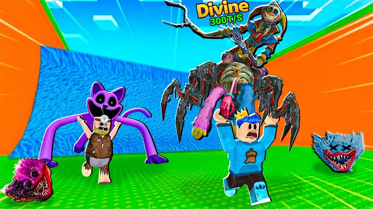 AKU BERHASIL TANGKAP THE PROTOTYPE DARI TSUNAMI POPPY PLAYTIME 5 DI ROBLOX!!
