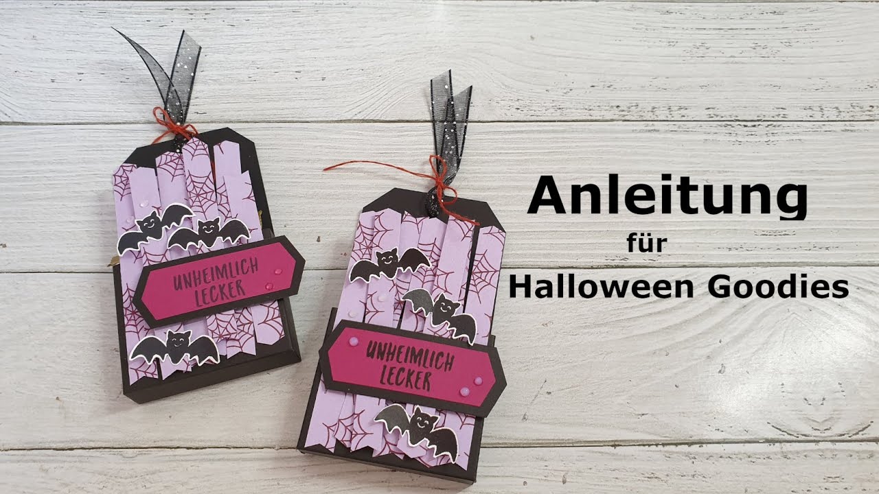 Tutorial / Halloween Goodie / Fähnchenvielfalt