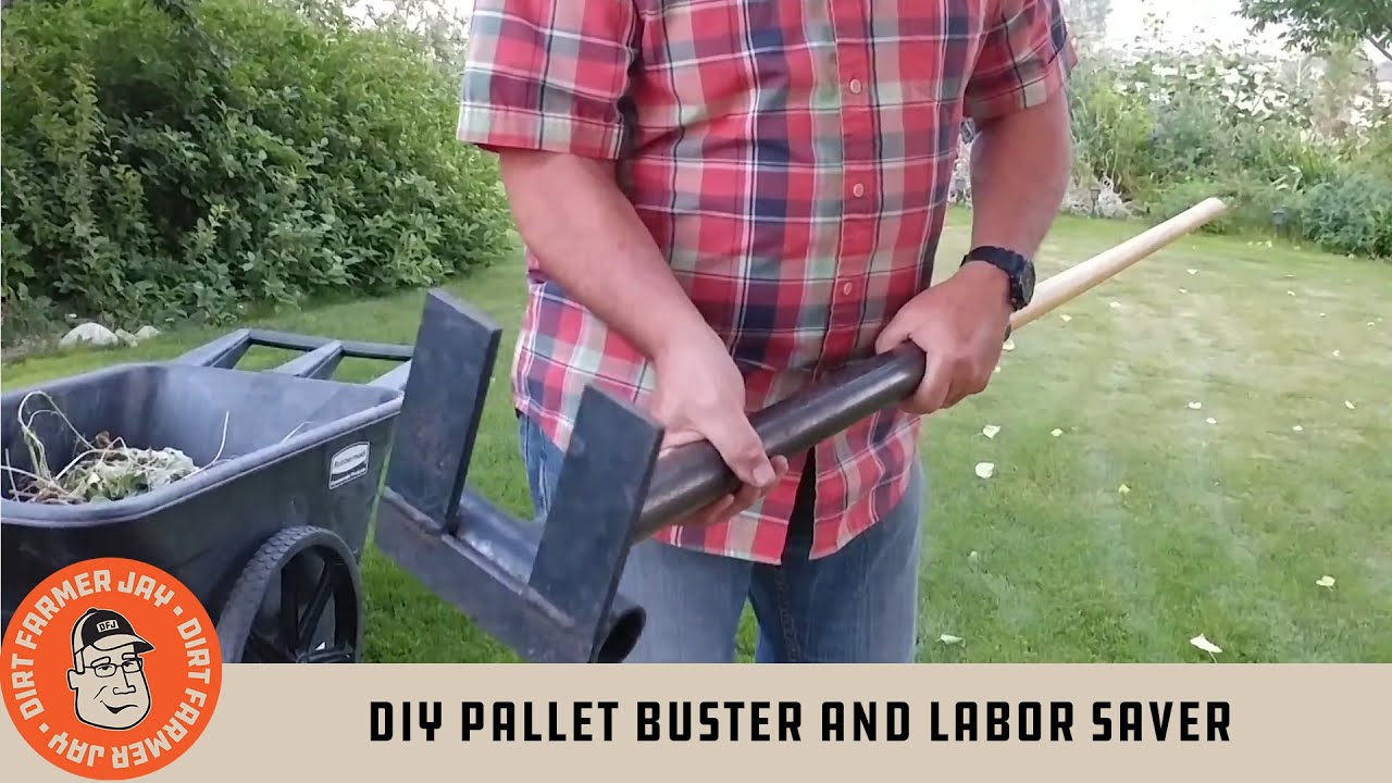 DIY Pallet Buster and Labor Saver