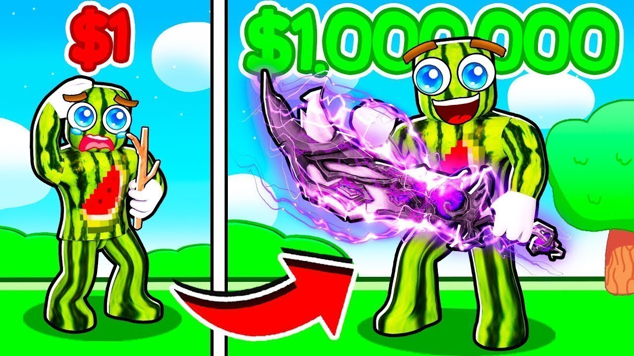 МЕЧ ЗА 1$ ПРОТИ 1000000$ У РОБЛОКСІ