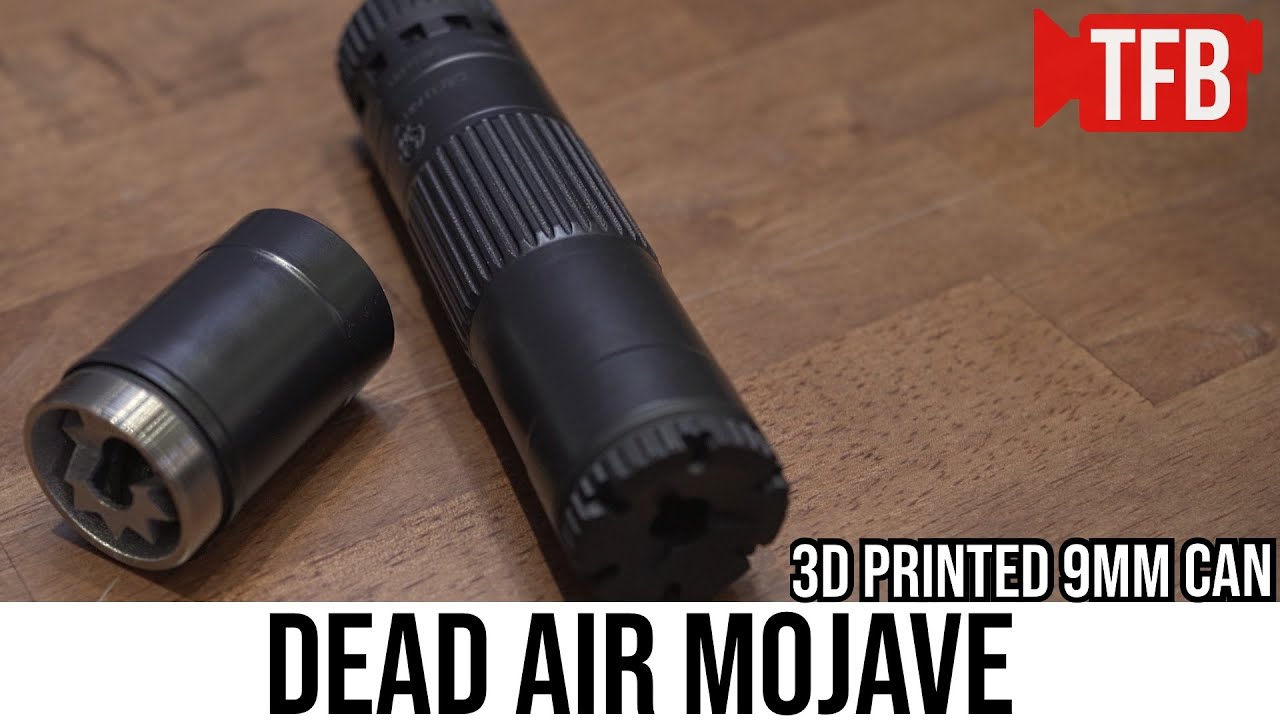 НОВЫЙ глушитель Dead Air Mojave, напечатанный на 3D-принтере