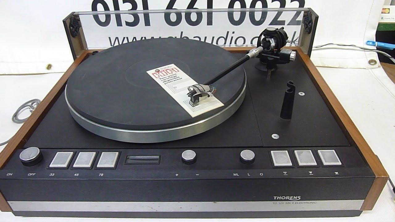Thorens TD126 Mk2. Part 3. How to set up cartridge alignment, headtube, tracking weight, anti-skate.