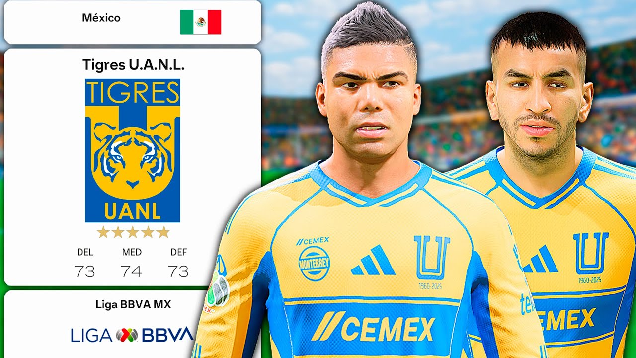 RECONSTRUYENDO a TIGRES - Modo Carrera FC25