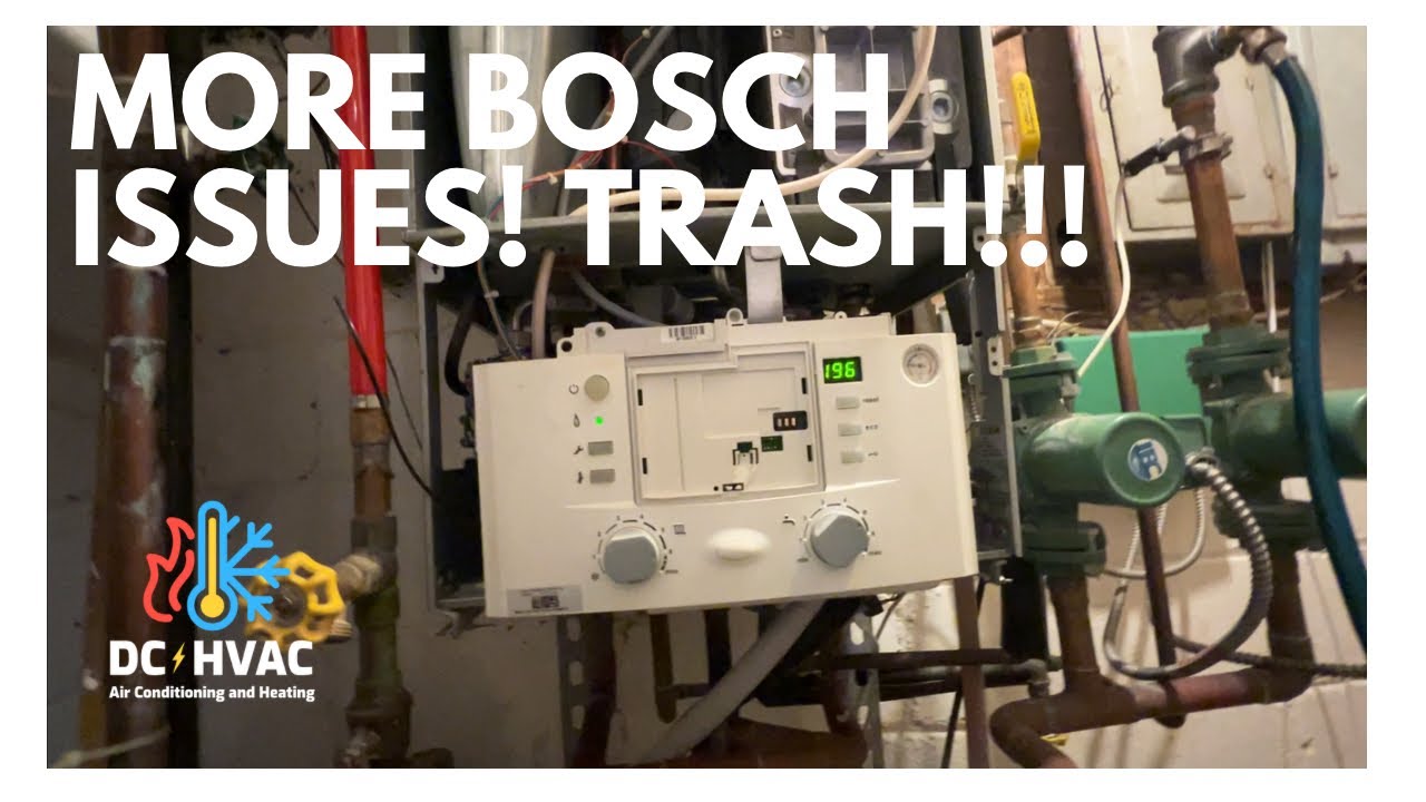 Bosch Greenstar and Bosch Greentherm Component Failures! Tankless Boiler and Water Heater Issues!