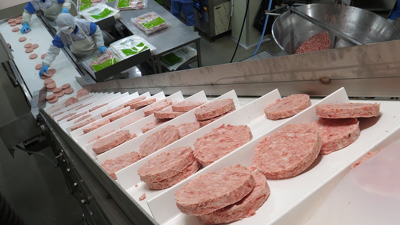 известные гамбургеры продаются 20000 в день - корейская уличная еда