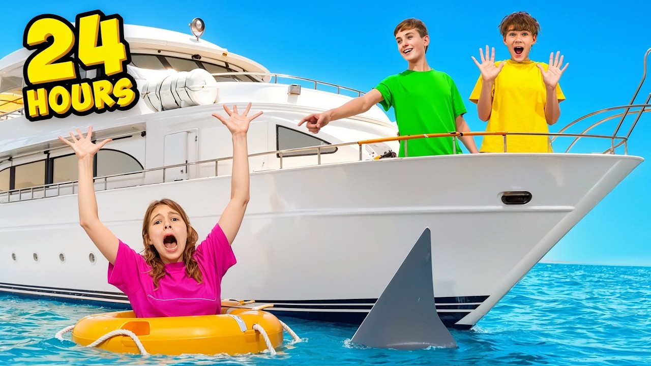 LIVING ON A YACHT FOR 24 HOURS