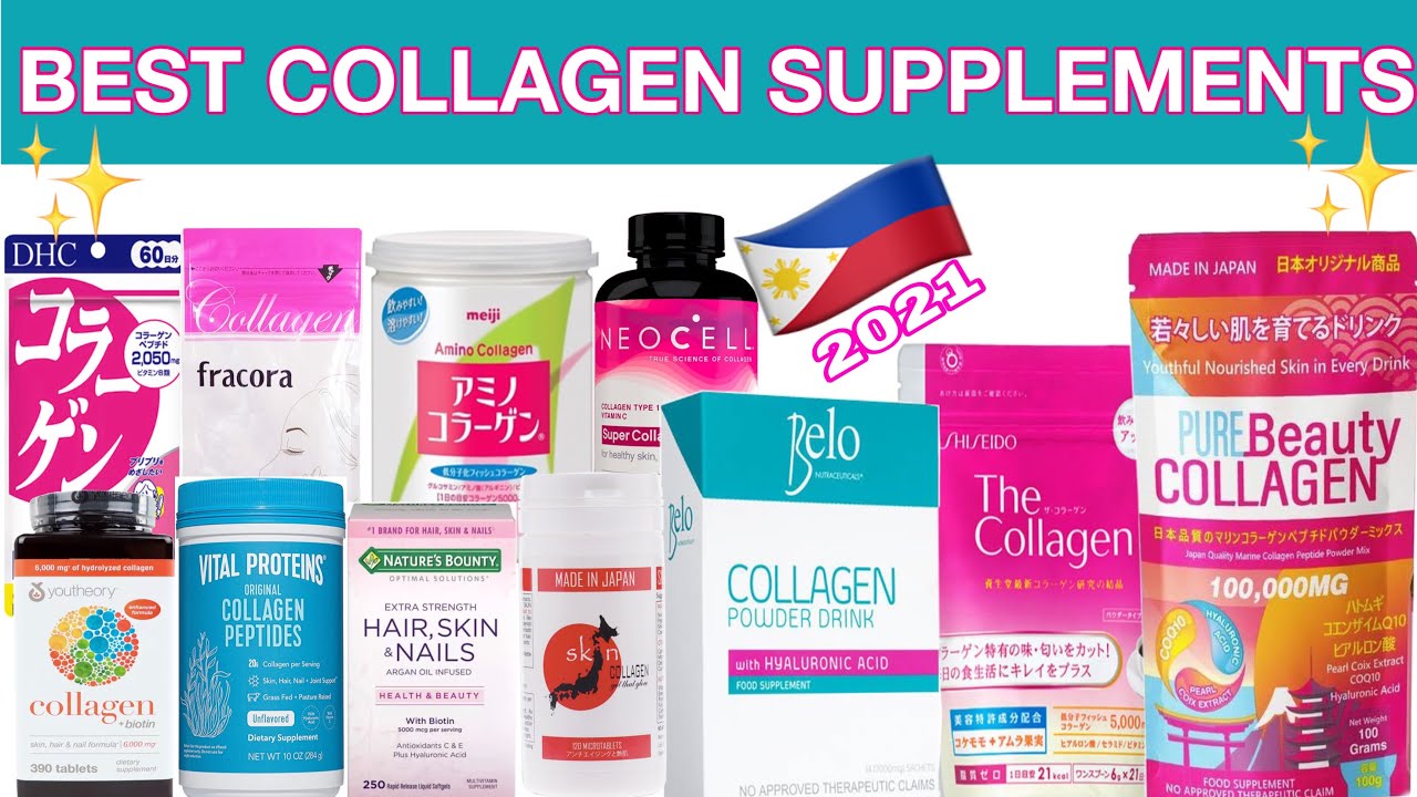 TOP 30 BEST COLLAGEN SUPPLEMENTS DRINK IN THE PHILIPPINES 2021| MURA AT EFFECTIVE NA COLLAGEN 2021