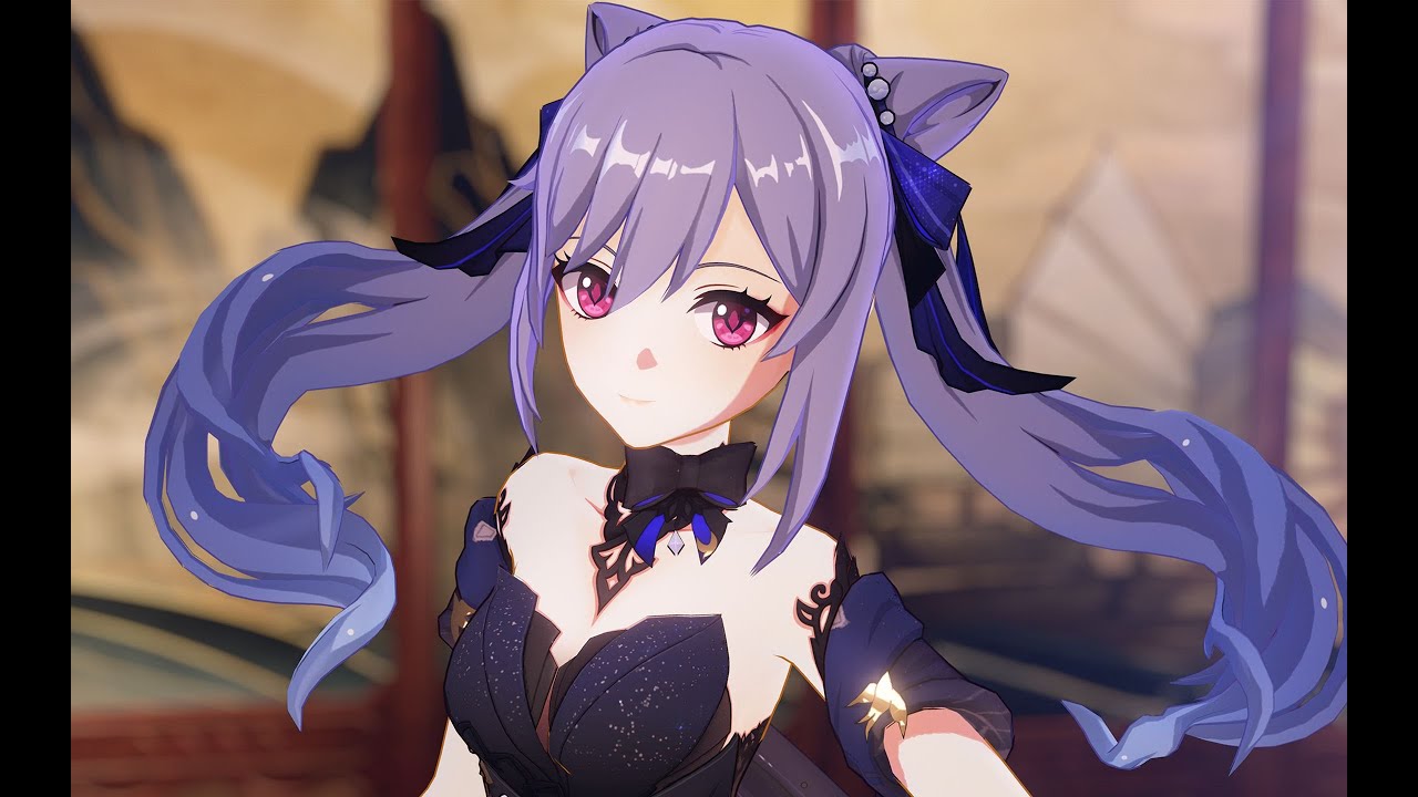 【Genshin Impact MMD／4K／60FPS】Keqing【还是你的笑容最可爱】