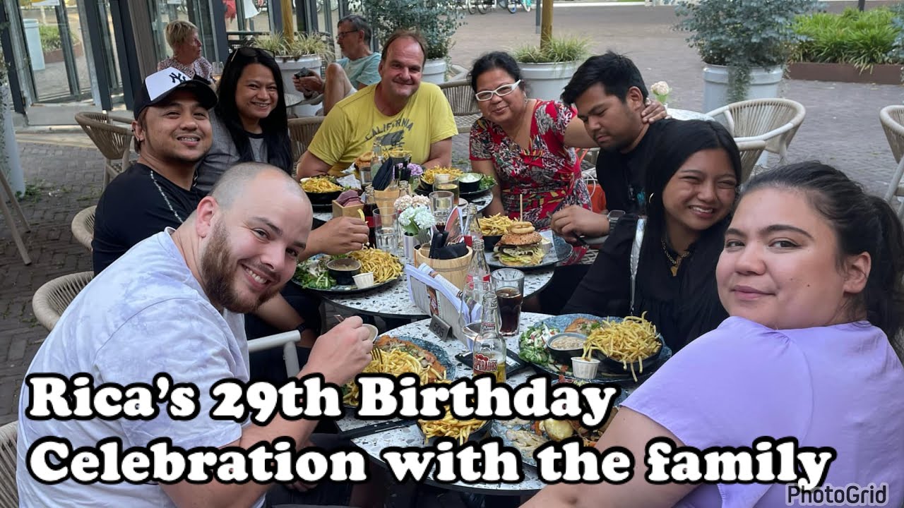 @ the Eetkamer Restaurant in Uden the Netherlands 🇳🇱 we celebration Rica’s 29th birthday